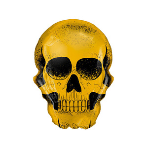 Set de Globos de Aluminio de 18 Pulgadas con Diseño de Flores para Decoración de Fiesta del Día de Muertos en México - Product Image 4