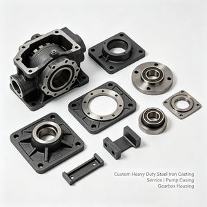 Servicio de Mecanizado CNC y Fundición a Presión de Precisión para Carcasas de Bomba y Cajas de Engranajes de Acero Inoxidable/Hierro Fundido de Alta Resistencia, Personalizadas OEM/ODM - Product Image 4