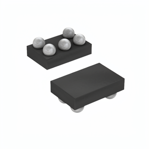 Electronic Circuit Components Power Management (PMIC) 5 WFBGA, CSPBGA Authorized Distributor MAX6023EBT25+T - Product Image 1