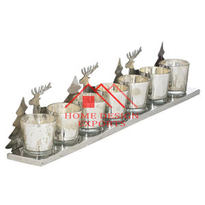 2025 Nickel Fini Unique Bougie Tea Light Holder Best Seller - Product Image 2