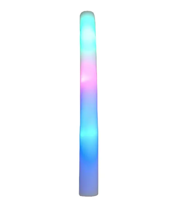 Colorful Casual Flashing Sponge Stick Concert Lighting Props Led Foam Glow Sticks