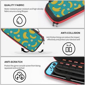 Cute Banana Ice Blue Estuche de transporte para Nintendo Switch Lite y OLED Travel Compati - Product Image 6