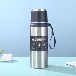 New Design Wholesale Insulated Stainless Steel Thermos Drinkware <b>Large</b> Capacity Water Bottle - Product Image 3