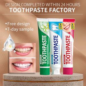 Fabricants de dentifrices Vente en gros Éclaircit les dents Dents plus blanches <span class=keywords><strong>Fluor</strong></span> Dentifrice anti-<span class=keywords><strong>carie</strong></span> - Product Image 1