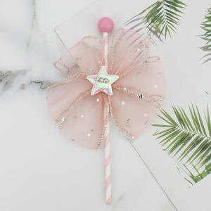 Décoration de gâteau d'anniversaire pour fille, nœud, bâton, petite princesse, <span class=keywords><strong>prince</strong></span>, ange - Product Image 5