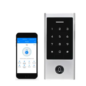 Secukey 13.56MHz Touch Keypad Blue-tooth RFID Access Control with TTLock APP Compatible with Mifare Card