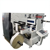 Machine de découpe de labels semi-rotative Rotation complète et découpeuse rotative intermittente avec moteur servo Cylindre magnétique