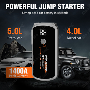 <span class=keywords><strong>DBPOWER</strong></span> 600A 18000mAh Démarreur de voiture portable Booster de batterie - Product Image 5