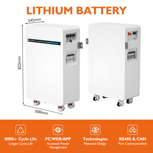 Batería de Almacenamiento de Energía Doméstica LiFePO4 de 48V 100Ah 5Kwh 300Ah 15Kwh 16S con Bluetooth BMS 51.2V 30Kwh 48V 600Ah, STOCK en la UE, Libre de Impuestos - Product Image 6