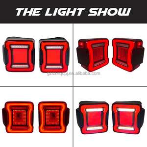 Luz Trasera LED con Intermitentes Dinámicos, Conjunto de Lámpara Trasera para <span class=keywords><strong>Jeep</strong></span> Wrangler JL JK JT, Accesorios de Iluminación, Luz de Circulación Diurna - Product Image 5