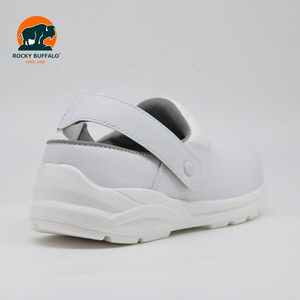 Rocky Buffalo SB <strong>White</strong> Safety Sandals Work <strong>Shoes</strong> Microfiber Leather Composite Toe Safety <strong>Chef</strong> <strong>Shoes</strong> - Product Image 5