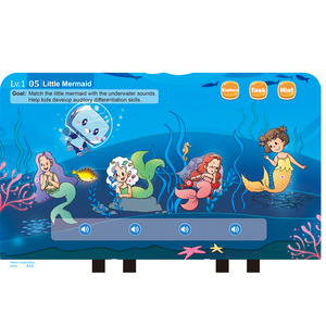 Máquinas de aprendizaje de lectura de puntos Almohadilla de pensamiento de lógica de audio Juguetes educativos con sonido para niños Mejorar la inteligencia - Product Image 3