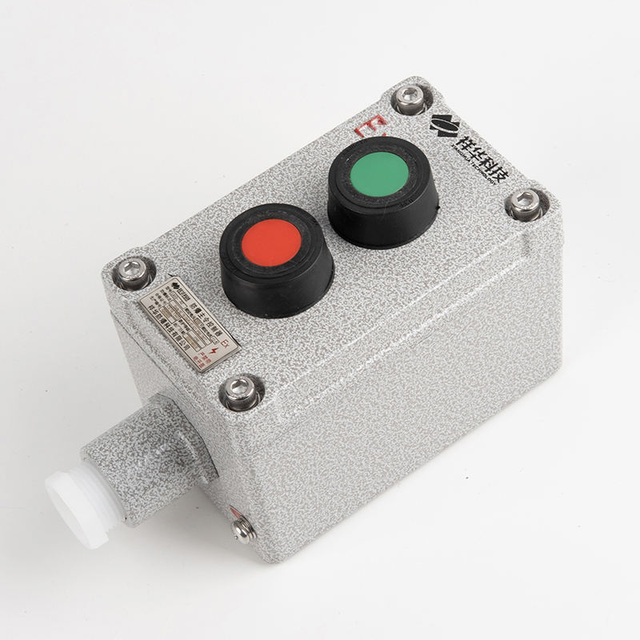 Atex Electronic Explosion Proof Master Controller for Home Appliance Weatherproof IP55 380V On-off Start-stop Push Button LED