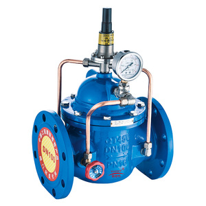 YueMeiTe Pressure Reducing Valve DN100 PN16 Pilot Operated For Water Supply Pipeline Control - Product Image 4