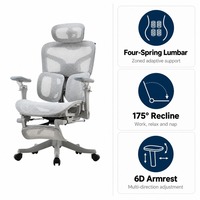 Chaise de bureau en maille pivotante et inclinable pour appartement, conforme CE EN 1335, réglable en hauteur, pour la maison, vente en gros, approvisionnement en vrac direct usine