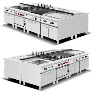 Hotel Commercial restaurant kitchen equipment Stainless steel Catering cooking Equipment Manufacturer