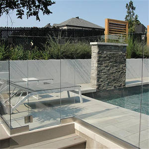 DAIYA intérieur balustrades rampes avec <span class=keywords><strong>rampe</strong></span> garde-corps garde-corps en verre trempé - Product Image 1