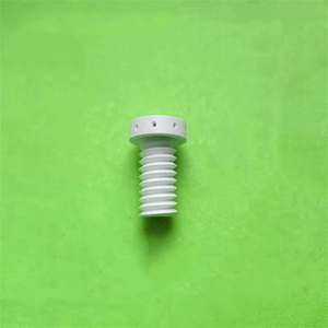 Tornillo de cerámica BN de varilla de rosca de nitruro de boro resistente a altas temperaturas para uso industrial - Product Image 3