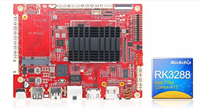 Carte mère Android Rockchip Ys-A88 RK3288 4K LCD Controller 9 LVDS RJ45 pour l'affichage numérique et le développement de PCBA