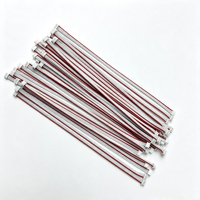 Konektor Putih Tipe JST 4 Pin Pitch 1.25mm Kabel Harness UL1061 28AWG Rakitan Kabel Merah untuk Perangkat Peralatan Rumah Tangga
