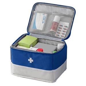 Bolsa de Viaje para Emergencias Médicas, para Viajes, Campamentos, Senderismo, Actividades al Aire Libre, Impermeable, Ligera, de Poliéster, Organizador para el Hogar - Product Image 1