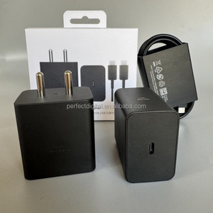 Giá Rẻ Giá T4511 USB-C Sạc Ấn Độ Cắm Loại C Du Lịch Adapter Siêu Nhanh Sạc 2.0 45W Power Adapter Đối Với Samsung S22 S21 + - Product Image 2