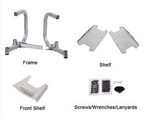 Adjustable Steel <b>Dumbbell</b> and Barbell <b>Rack</b> Stand with Safety Features Durable Design for Indoor Use-Unisex - Product Image 6