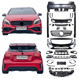Vente directe d'usine - Pare-chocs avant et arrière pour <span class=keywords><strong>Mercedes</strong></span> <span class=keywords><strong>Benz</strong></span> Classe <span class=keywords><strong>A</strong></span> W176 A180 A200 A250 A35 <span class=keywords><strong>AMG</strong></span> - Kit carrosserie A45 <span class=keywords><strong>AMG</strong></span> - Product Image 1