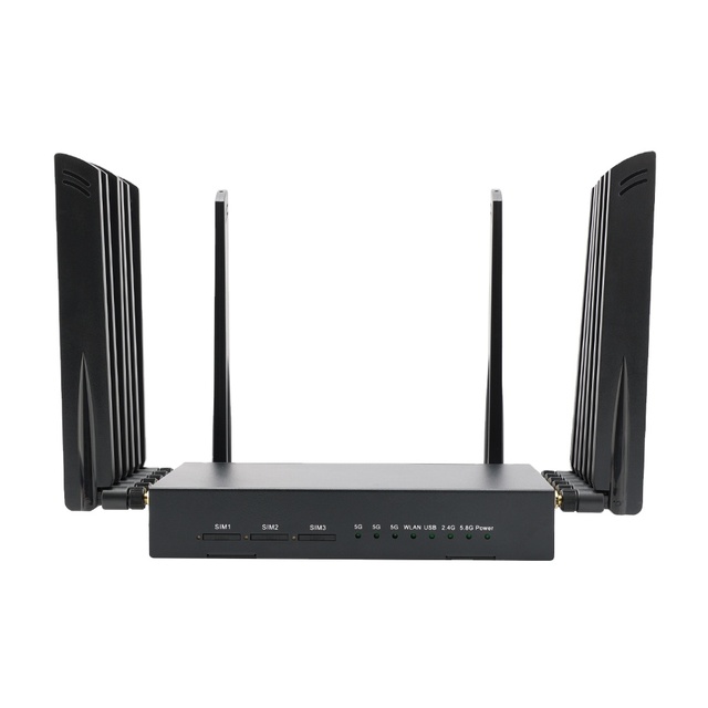 IPQ6010 WIFI6 3PCS 5G SIM Card Router Multi-card 5g Bonding Router 5g Wifi Router with Multi Sim Card Slot