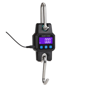 USB 충전식 WH-C06 LCD ABS 플라스틱 스테인레스 스틸 ROHS 인증 300KG 전자 교수형 크레인 무게 규모 660LBS - Product Image 5