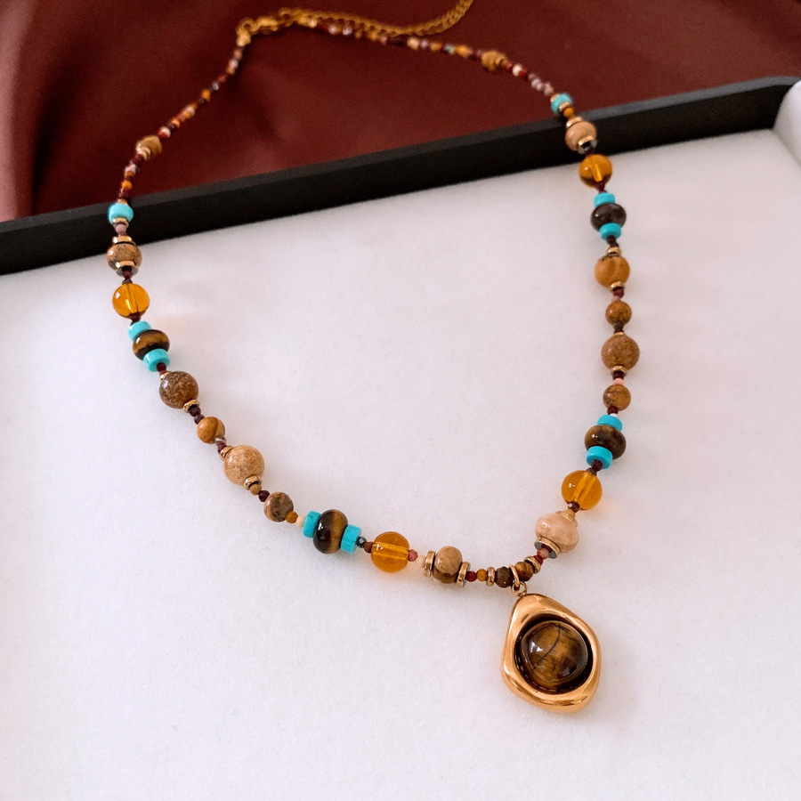 5 collane - curry - acciaio al titanio