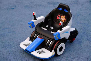 Nouveau 4 roues 360 <span class=keywords><strong>Ride</strong></span> On Electric Drift Car Télécommande Enfants <span class=keywords><strong>Go</strong></span> kart Bébé LED Lumière 12V <span class=keywords><strong>Batterie</strong></span> Scooter avec app jouets - Product Image 4