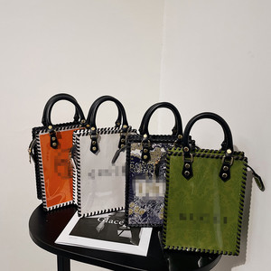 Clear PVC DIY Tote <strong>Bag</strong> Handbag Making Kit Handmade Gift <strong>Bag</strong> Craft <strong>Accessory</strong> Tool Set Birthday Holiday Gift <strong>Bag</strong> - Product Image 1