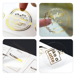 สติกเกอร์ฉลากกันน้ำรูปทรงกลมพร้อมโลโก้และข้อความแบบกำหนดเอง - Product Image 3