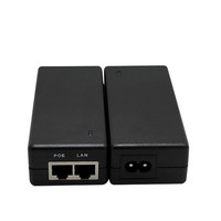 Injecteur POE 48V, 30W, Gigabit, 3 ports, pour caméra IP, CCTV