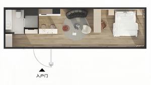 Maison capsule à déploiement rapide pour abri d'urgence ou bureaux de chantier - Product Image 2