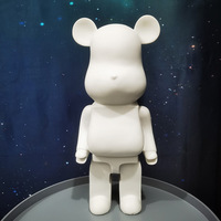 Drôle DIY Peinture Fluide 28cm Vinyle Résine Brickbear Jouet Avec Enfants Creative Versing Bear