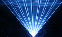 Laser Cube Projecteur 3W Animation Laser Projecteur Pro Sans Fil APP 3D Laser Cube Light Stage Light