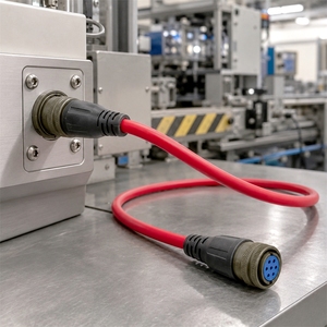 Cable Mil-C-5015 de 7 pines MS3106A16S-1P a MS3106A16S-1S, cable conector circular industrial, conjunto de cable de la serie MIL-<span class=keywords><strong>DTL</strong></span>-5015 - Product Image 4
