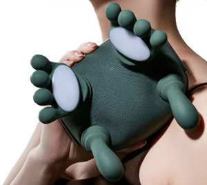 2025 Neu Großhandel Elektrisches Massage-Vibrationsgerät Zur Körperentspannung Shiatsu-Massagegerät Tragbares Tiefengewebe-Nacken-Schulter-Massagegerät Mit Wärme - Product Image 4