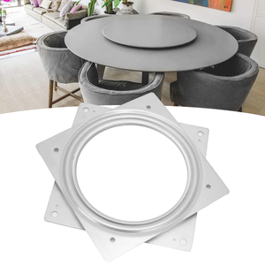 <span class=keywords><strong>Plateau</strong></span> tournant rotatif carré de 15 cm, <span class=keywords><strong>plateau</strong></span> tournant Lazy Susan, <span class=keywords><strong>360</strong></span>° °   <span class=keywords><strong>Plateau</strong></span> tournant <span class=keywords><strong>pivotant</strong></span> à roulement en métal robuste pour <span class=keywords><strong>bureau</strong></span> - Product Image 5