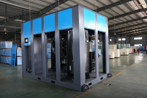 Airstone tùy chỉnh công suất sản xuất khí cao IP54 380V 50Hz 58m3/PHÚT tốc độ cố định 315kw 420hp Máy nén khí trục vít công nghiệp - Product Image 2