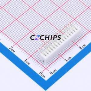 W1501100-15PW2113 Wire-to-Board Pin Header Bent Lead Through Hole,P=1.5mm Connector 1x15P 1.5mm Right Angle Insert ZH - Product Image 2