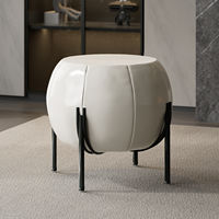 Tabouret à langer minimaliste moderne haut de gamme citrouille salon Table d'entrée petits meubles de haute qualité pour l'entrée de la maison