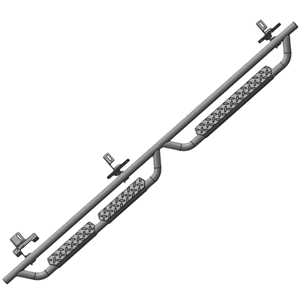 Marchepieds latéraux antidérapants de 6 pouces pour Jeep Wrangler JL 4 portes 2018-2025 et pick-up F150 - Product Image 1