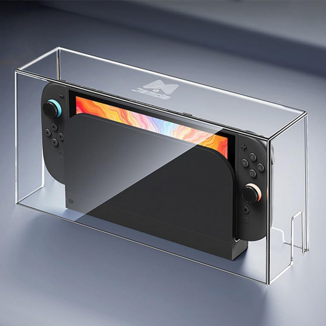 Customized Transparent Acrylic Switch Base Dust Cover, Host Storage Dust Cover, Nintendo Game Console Dust Proof Display Box