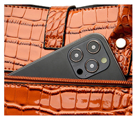 Sac à main multifonctionnel pour maman en PU à motif alligator, sac à bandoulière pour femme, sac à main transversal, livraison directe d'usine