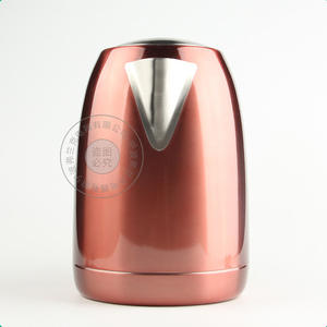 กาต้มน้ำไฟฟ้าสแตนเลสสีเบอร์กันดี 1.7 ลิตร ปิดอัตโนมัติ ป้องกันน้ำแห้ง สายยาว 1 เมตร ผลิตที่หนิงโป - Product Image 1