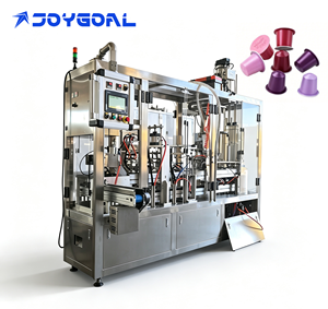 Machine de remplissage et de scellage automatique de capsules de café à grande vitesse, machine d'emballage de capsules de café en plastique pour poudre de café - Product Image 1