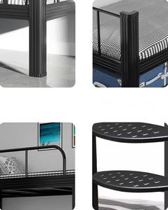 <span class=keywords><strong>Lit</strong></span> <span class=keywords><strong>superposé</strong></span> en acier au design moderne <span class=keywords><strong>Lit</strong></span> <span class=keywords><strong>superposé</strong></span> à deux étages réglable pour adultes, dortoir scolaire, chambre d'hôtel, lits superposés en <span class=keywords><strong>métal</strong></span> - Product Image 5